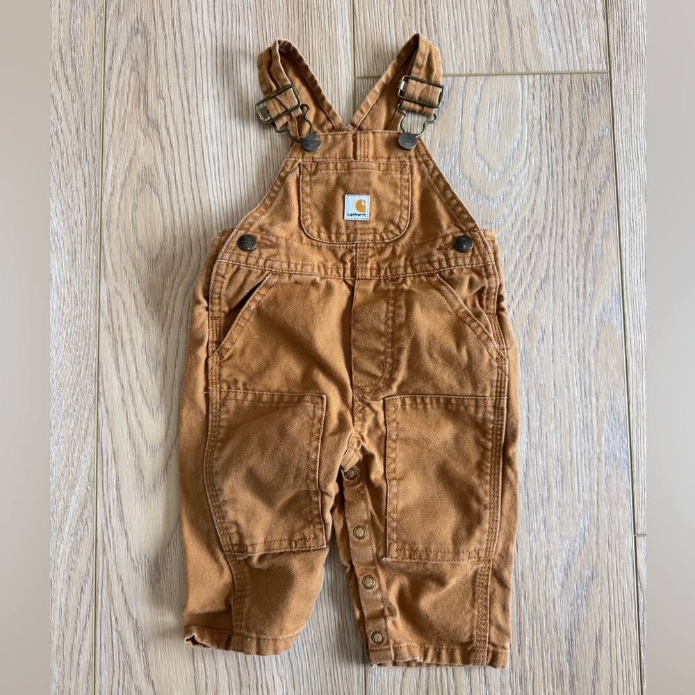Carhartt Kids Brown Overalls
